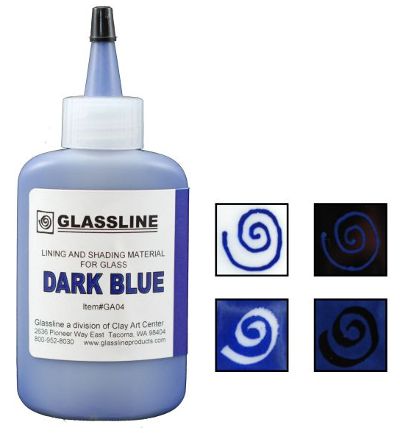 Glassline Dark Blue Paint