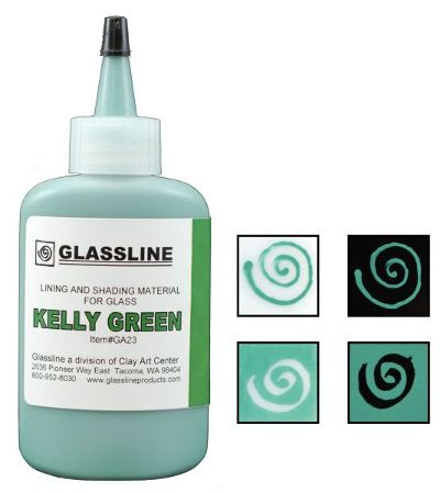 Glassline Kelly Green Paint