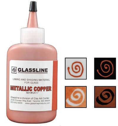 Glassline Copper Paint