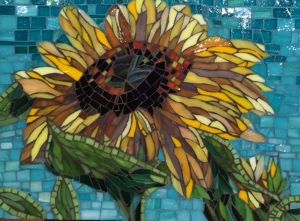 sunflower mosaic